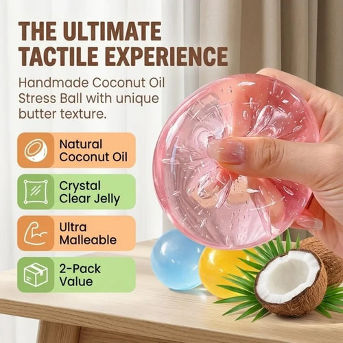 Coconut Oil Jelly Sensory Ball
